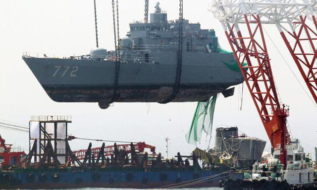 Kriegsschiff wurde beschossen TagesAnzeiger