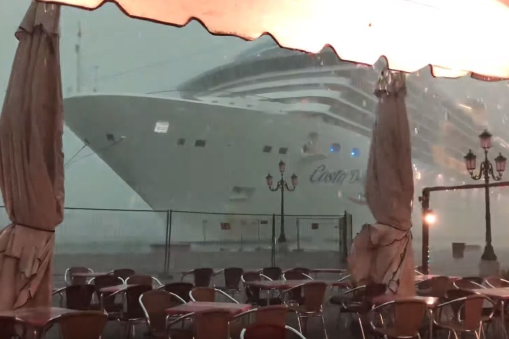 Accident évité de justesse avec un paquebot