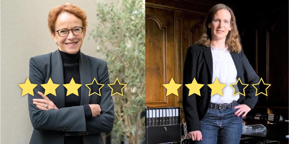 Wer wird für die SP in die Landesregierung gewählt: Eva Herzog (links) oder Evi Allemann?
