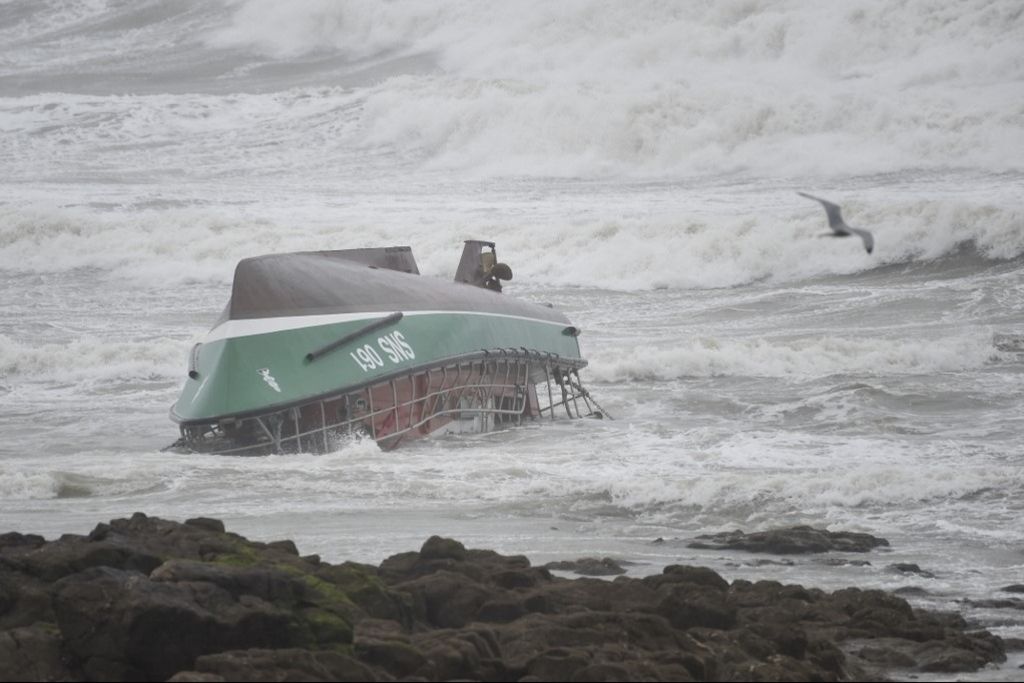 Trois sauveteurs périssent en pleine tempête