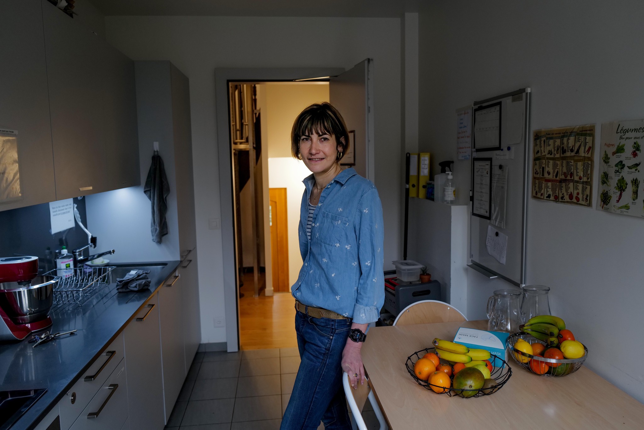 Deborah Badoud, directrice du foyer de l'Aubépine, qui accueille des adolescents en difficulté.