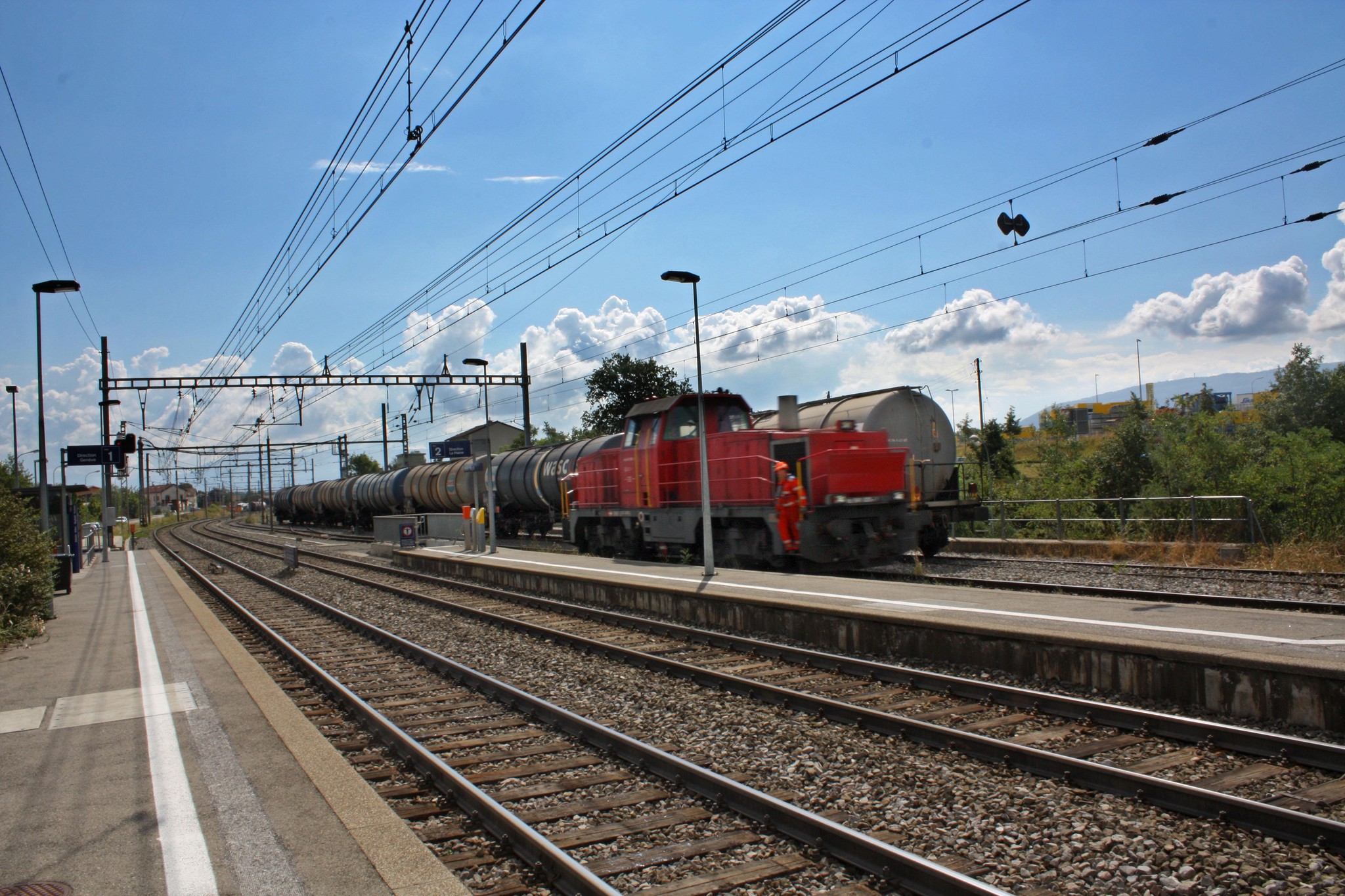 Image d’illustration d’un train de marchandise.