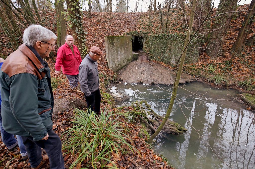 L’eau des WC de Veyrier souille une gouille de l’autre côté de la frontière