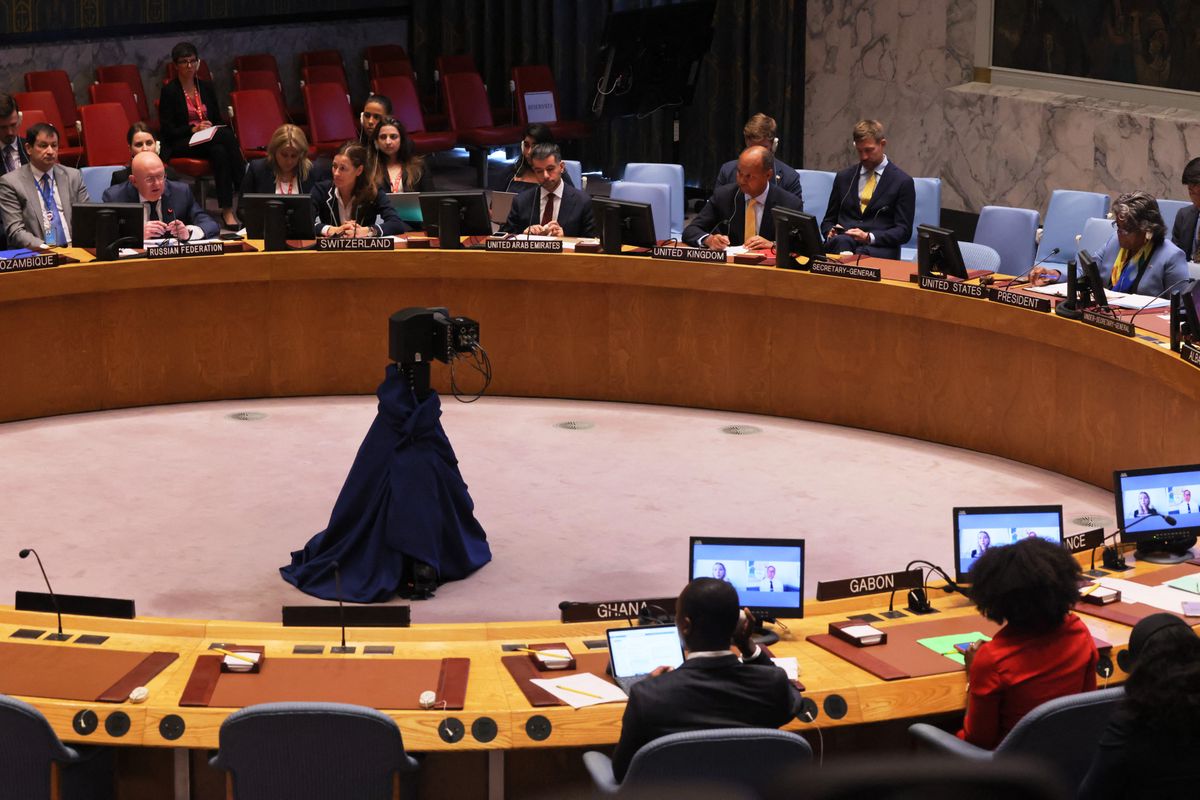 Le Conseil de sécurité de l’ONU le 24 août 2023.