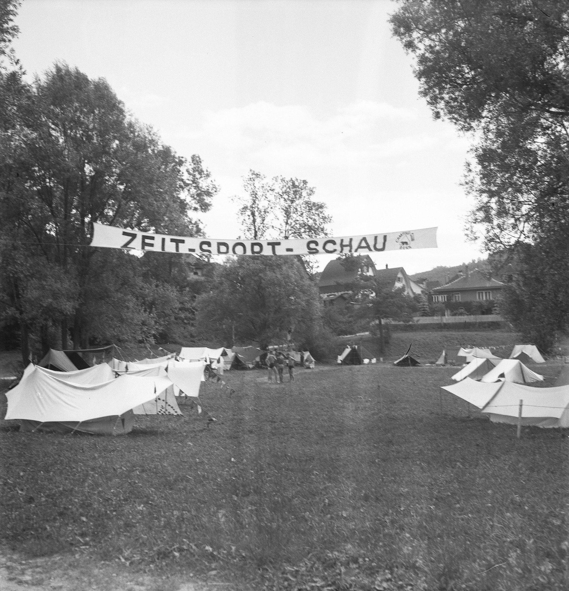 Eichholz Bern: Wie Camping im Sommer 1945 aussah