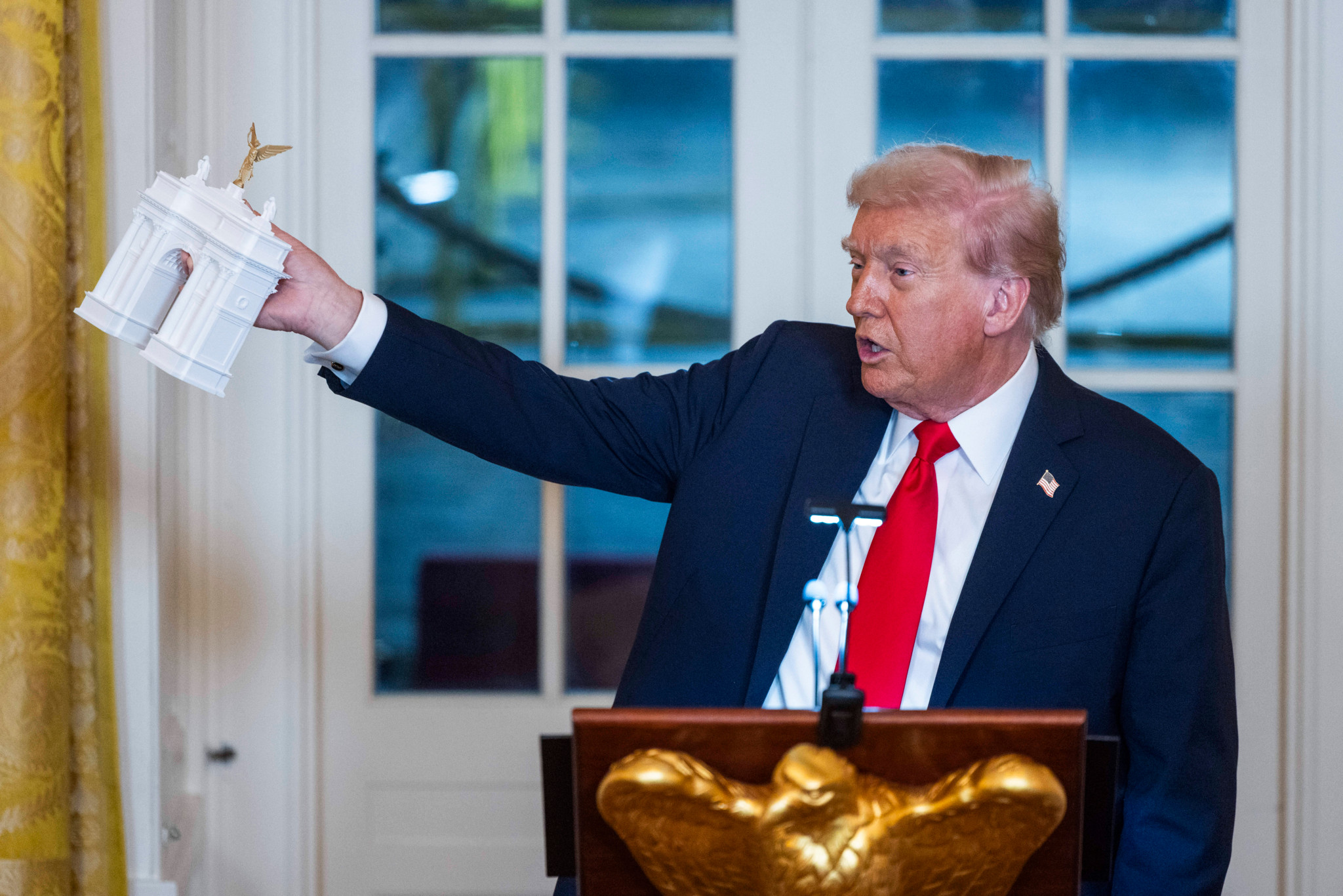 Trump-Grössenwahn in Washington: Ein Triumphbogen, höher als das Lincoln Memorial: Der Arc de Trump