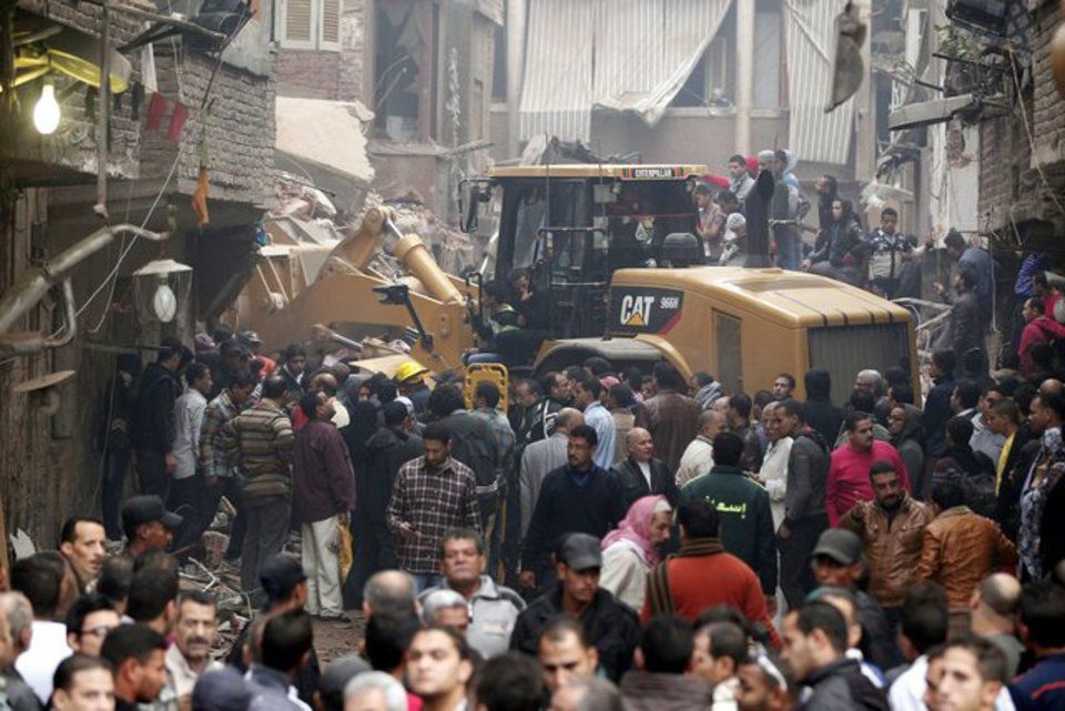 Egypte L'effondrement d'un immeuble fait 15 morts au Caire Le Matin