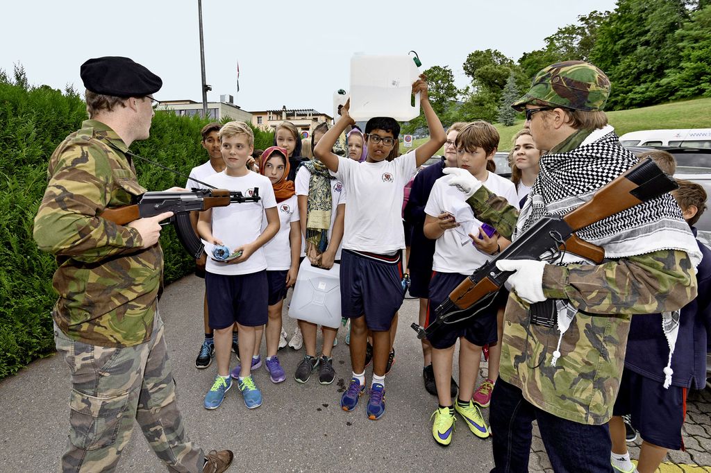 Des enfants dans la peau des jeunes réfugiés syriens