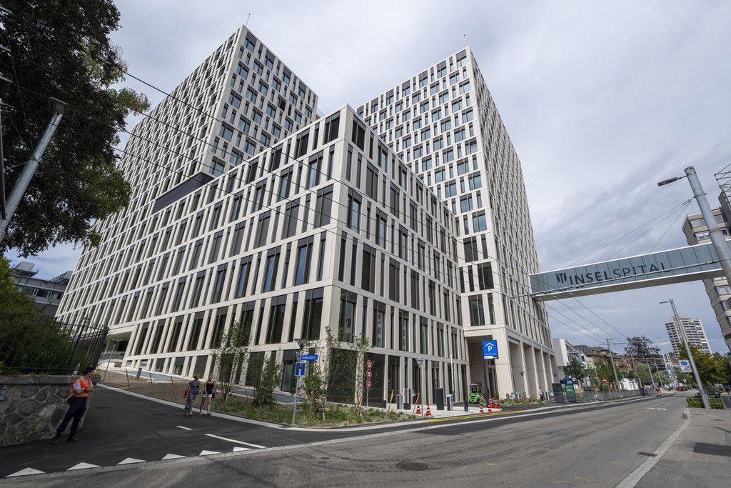 La maison Anna-Seiler de l'hôpital du groupe Insel à Berne.