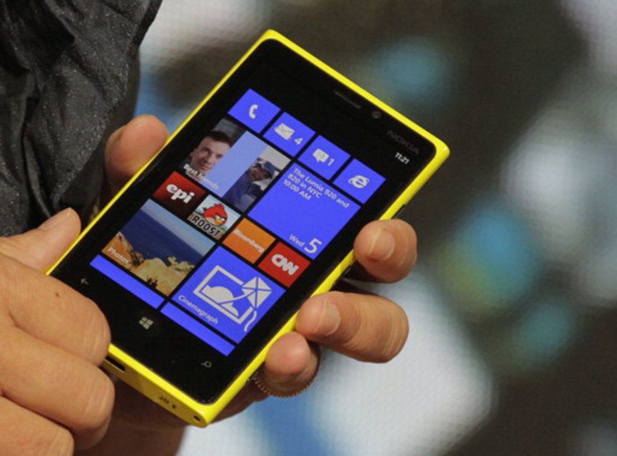 Le Lumia 920 de Nokia.