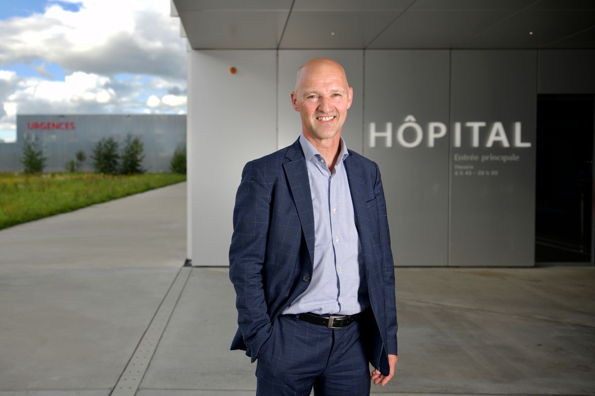 Christian Moeckli, nouveau directeur général de l'hôpital Riviera Chablais