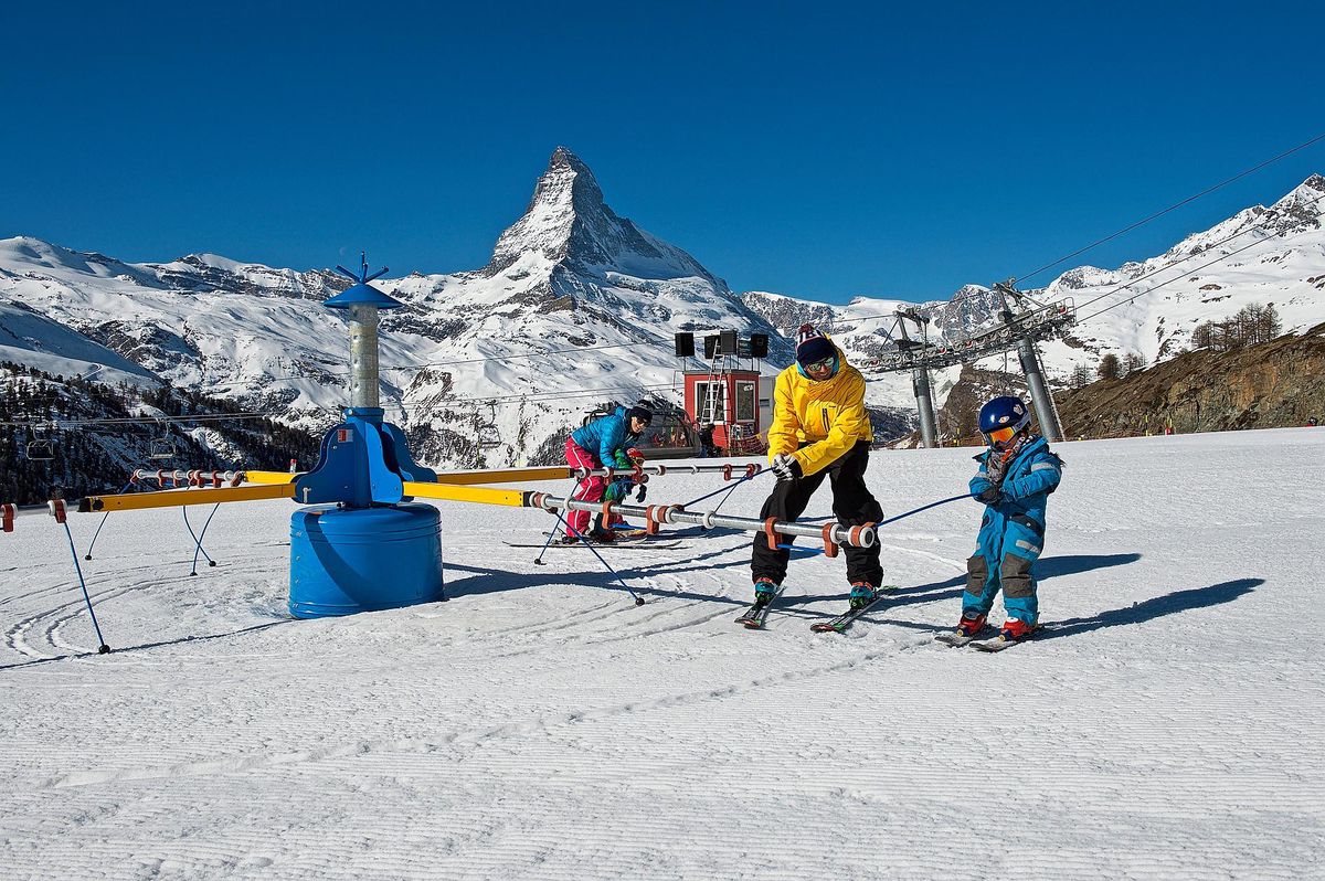 Le parc de débutants Wolli à Sunnegga (photo d’illustration).