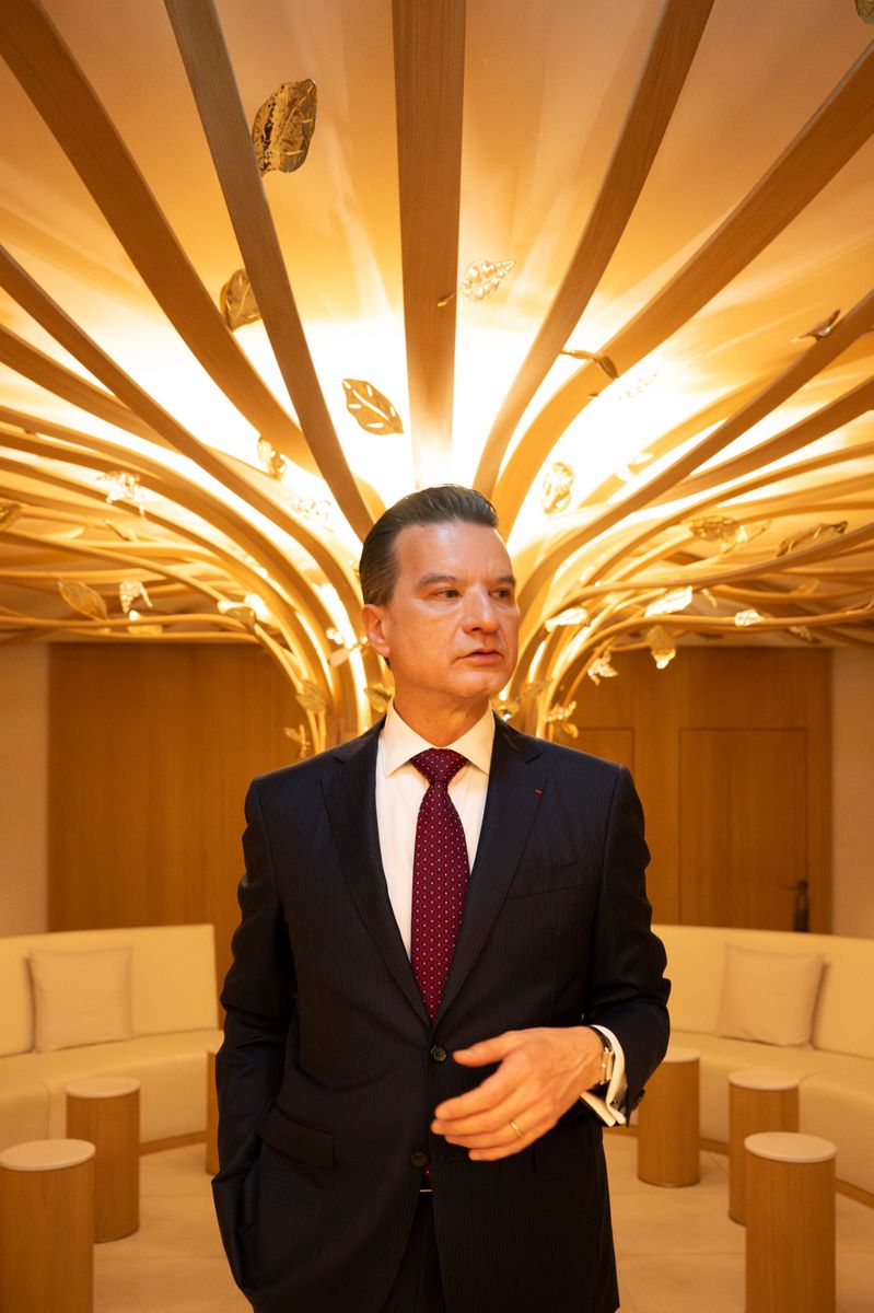 Lausanne, le 21 MARS 2024, Thierry Wasser Le nez de Guerlain est lausannois d'origine. Il sera là pour inaugurer le spa de la marque qui s'est installé au Beau-Rivage Palace. ©FLORIAN CELLA/24H