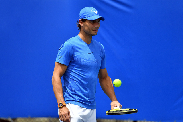 casquette nadal bleu