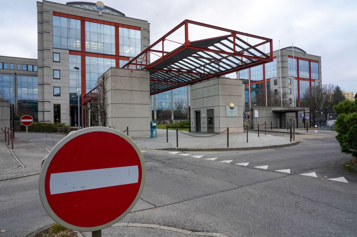 Le siège des Services Industriels de Genève (SIG) situé sur le chemin du Chateau Bloch à Vernier, photographié le 11 janvier 2022