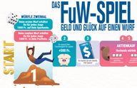FuW-Würfelspiel: Geld und Glück auf einen Wurf im ersten FuW-Spiel