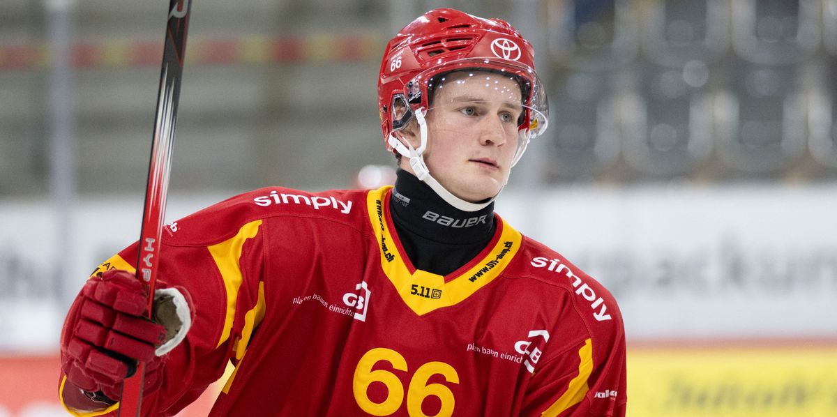 Jiri Felcman von den SCL Tigers bei einem Vorbereitungsspiel am 7. September 2024 in Langnau. Foto: Marcel Bieri.