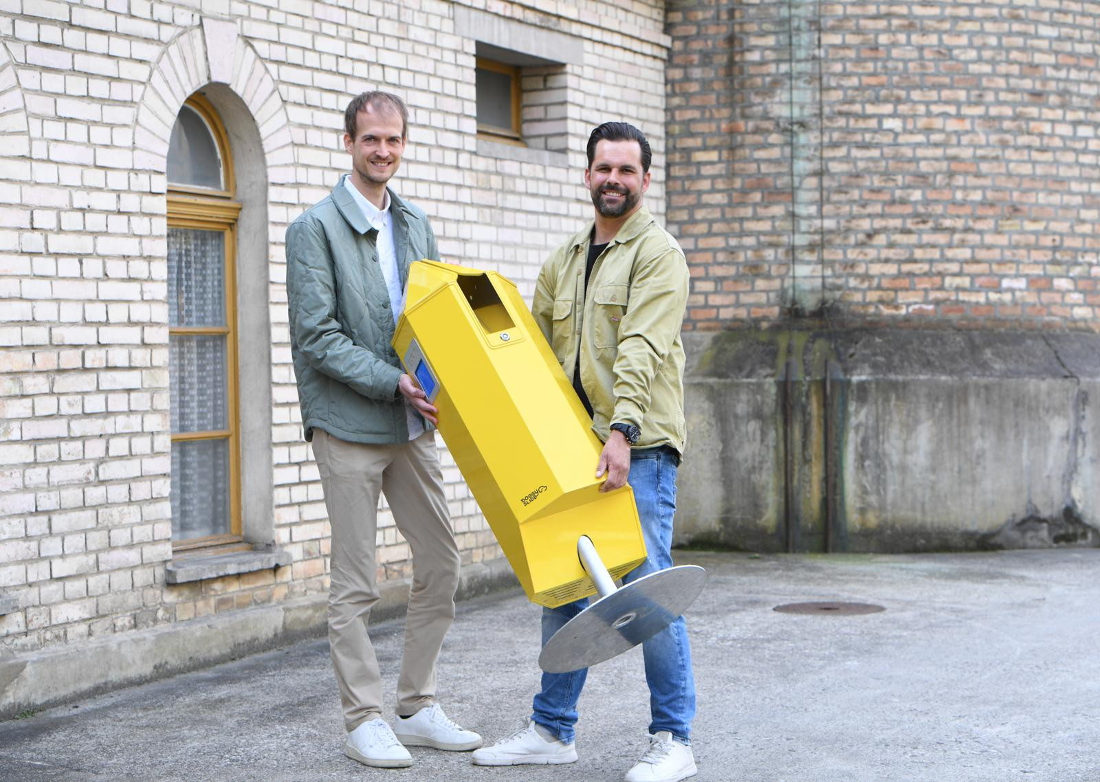 Sie machen Hundekot zu ihrem Geschäft