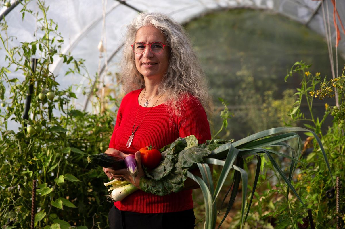 Ropraz, 13.09.22. Laura Rod Cheffe lausannoise reprend la coprésidence de Slofood.©Laurent de Senarclens/ 24 Heures indépendant.