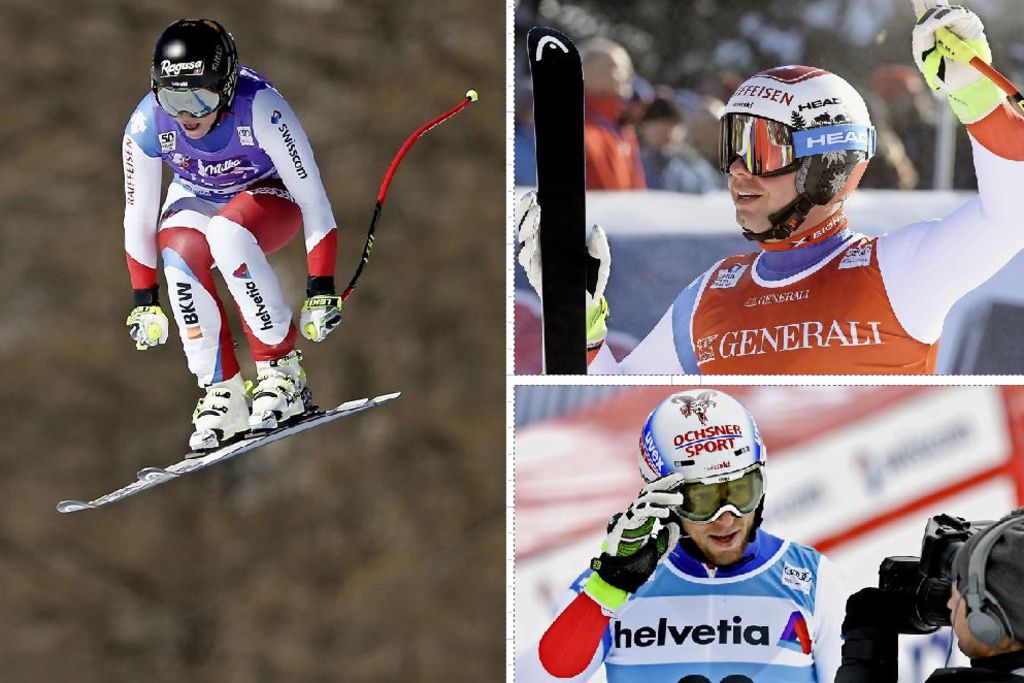 Avec Gut et Feuz, la Suisse est chaude pour «ses» Mondiaux