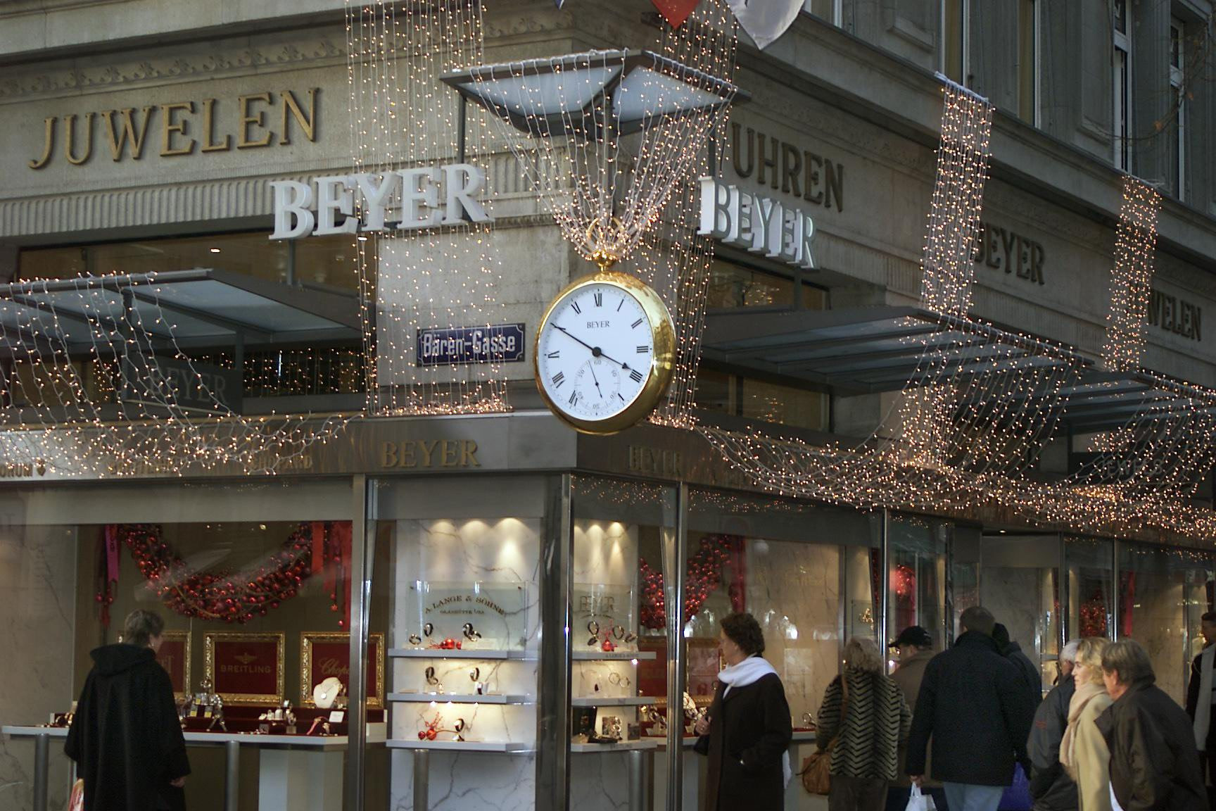 Wirtschaft in Zürich: Uhrengeschäft Beyer schliesst Ende Jahr