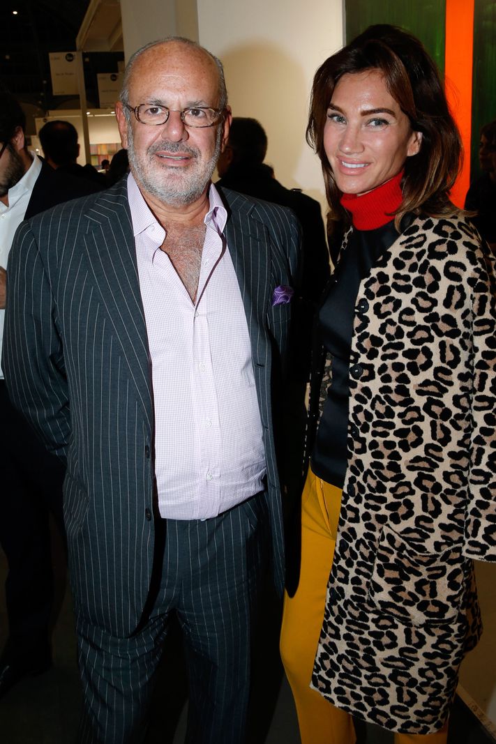PARIS, FRANCE - OCTOBER 22:  Maurice Amon and his wife Treacy attend the FIAC 2014 - International Contemporary Art Fair - : Official Opening at Le Grand Palais on October 22, 2014 in Paris, France.  (Photo by Bertrand Rindoff Petroff/French Select/Getty Images)