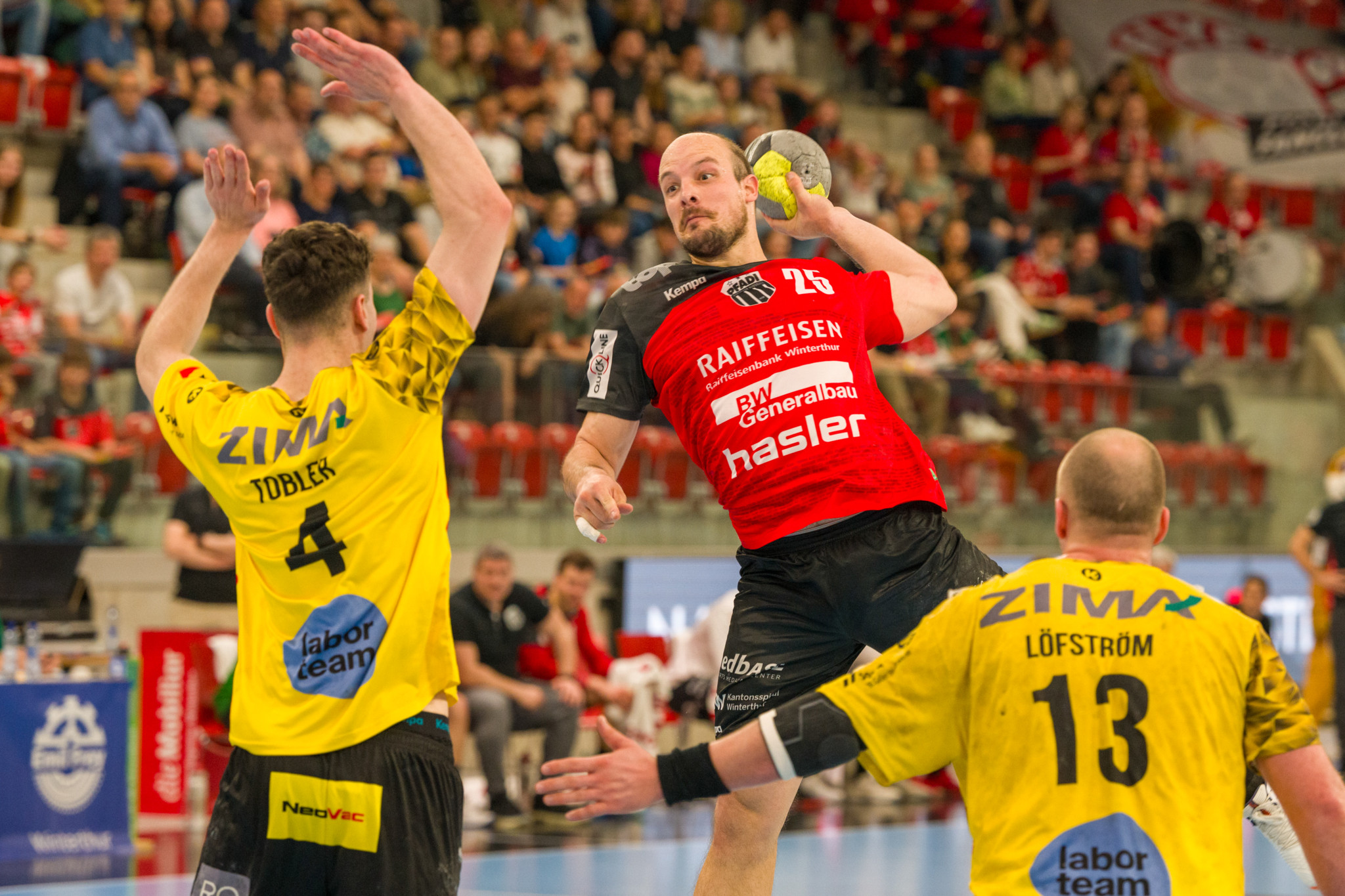 Handball-Playoff in Winterthur: Pfadi lässt diesmal nichts anbrennen und braucht noch einen Sieg