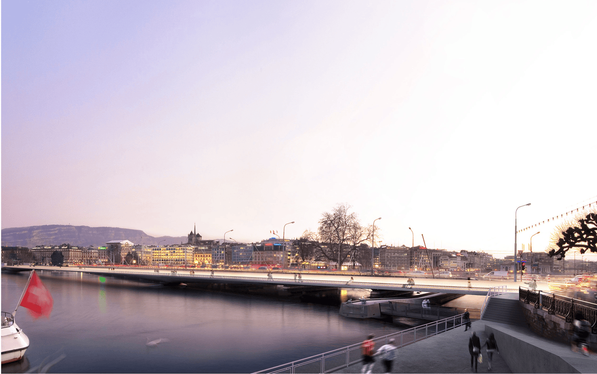 Une majorité se dessine pour soutenir la passerelle du Mont-Blanc