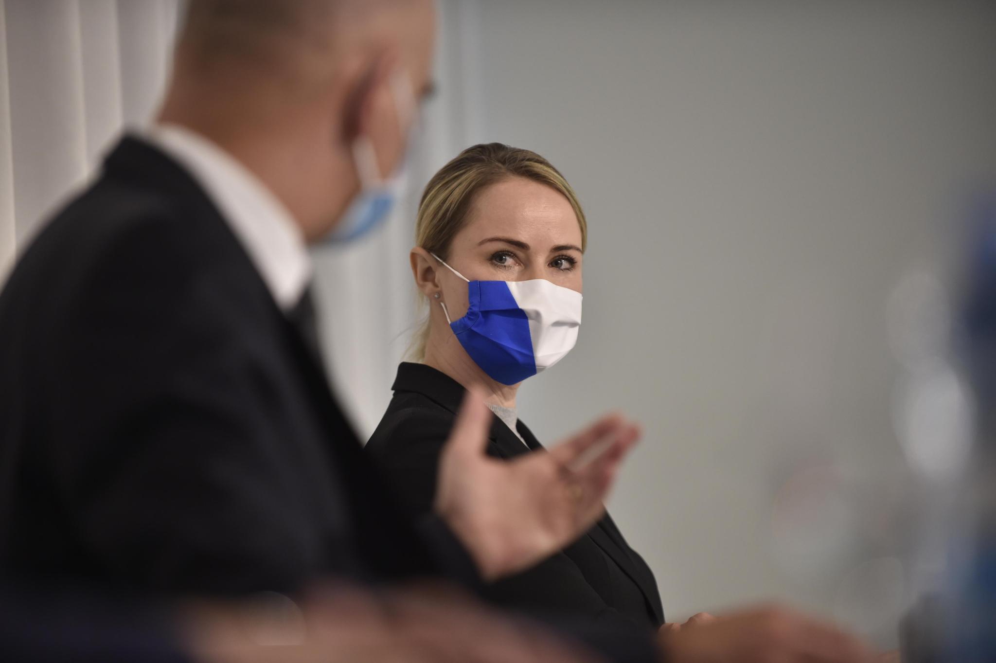 Näher am Team Berste als an der SVP? Natalie Rickli im Februar bei einer Medienkonferenz mit dem Gesundheitsminister des Bundes.