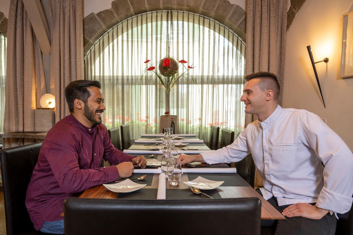 Thomas Zacharias et Romain Dercile partagent la même vision de la gastronomie.