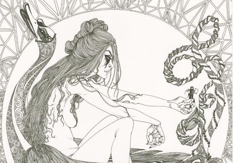 «Toute-puissante en tant que régente avant d’être écartée de la Maison de Savoie, il se dit que Bonne de Berry aurait commandité un empoisonnement. Je l’ai représentée dans son bain, endroit intime mais aussi point de vue dérangeant», explique l’artiste.