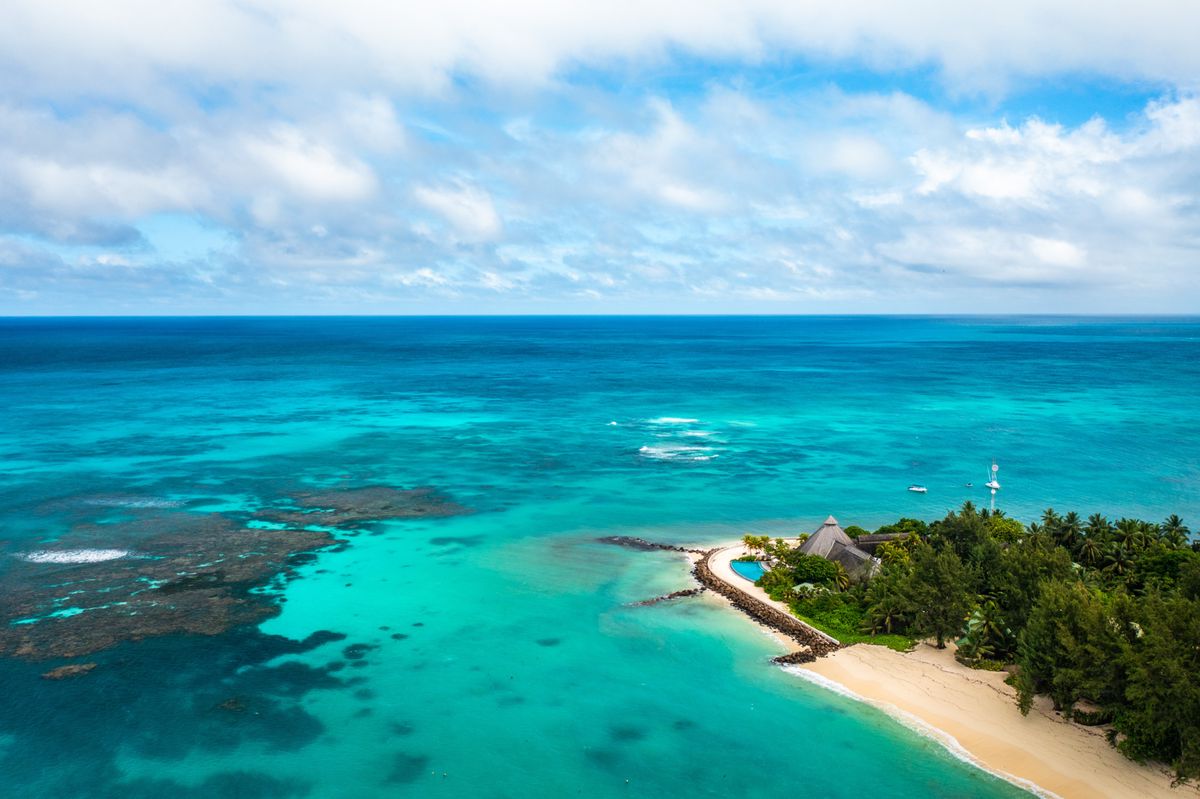Le quotidien sur un rocher paradisiaque perdu dans l’océan
