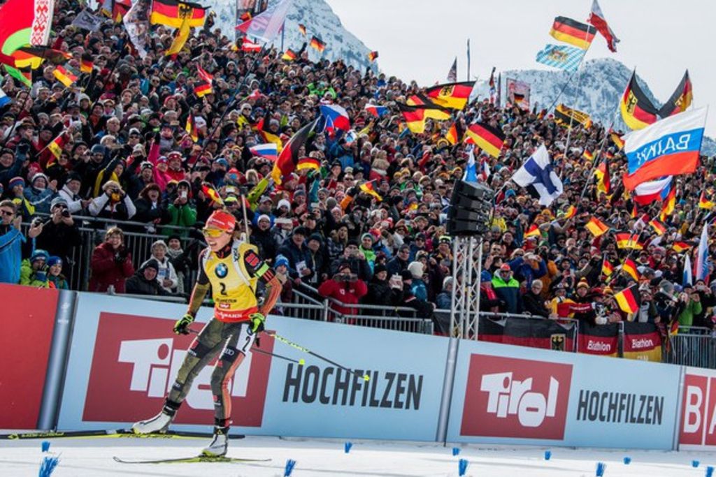 Laura Dahlmeier prend l'or de la poursuite