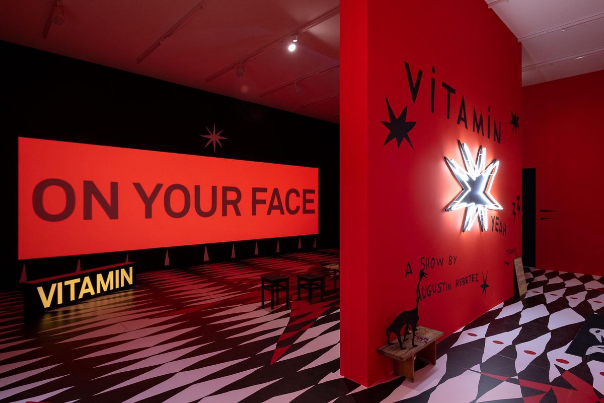 Dans une exposition d’Augustin Rebetez, on prend son souffle à l’entrée et on ne l’expire qu’à la sortie.