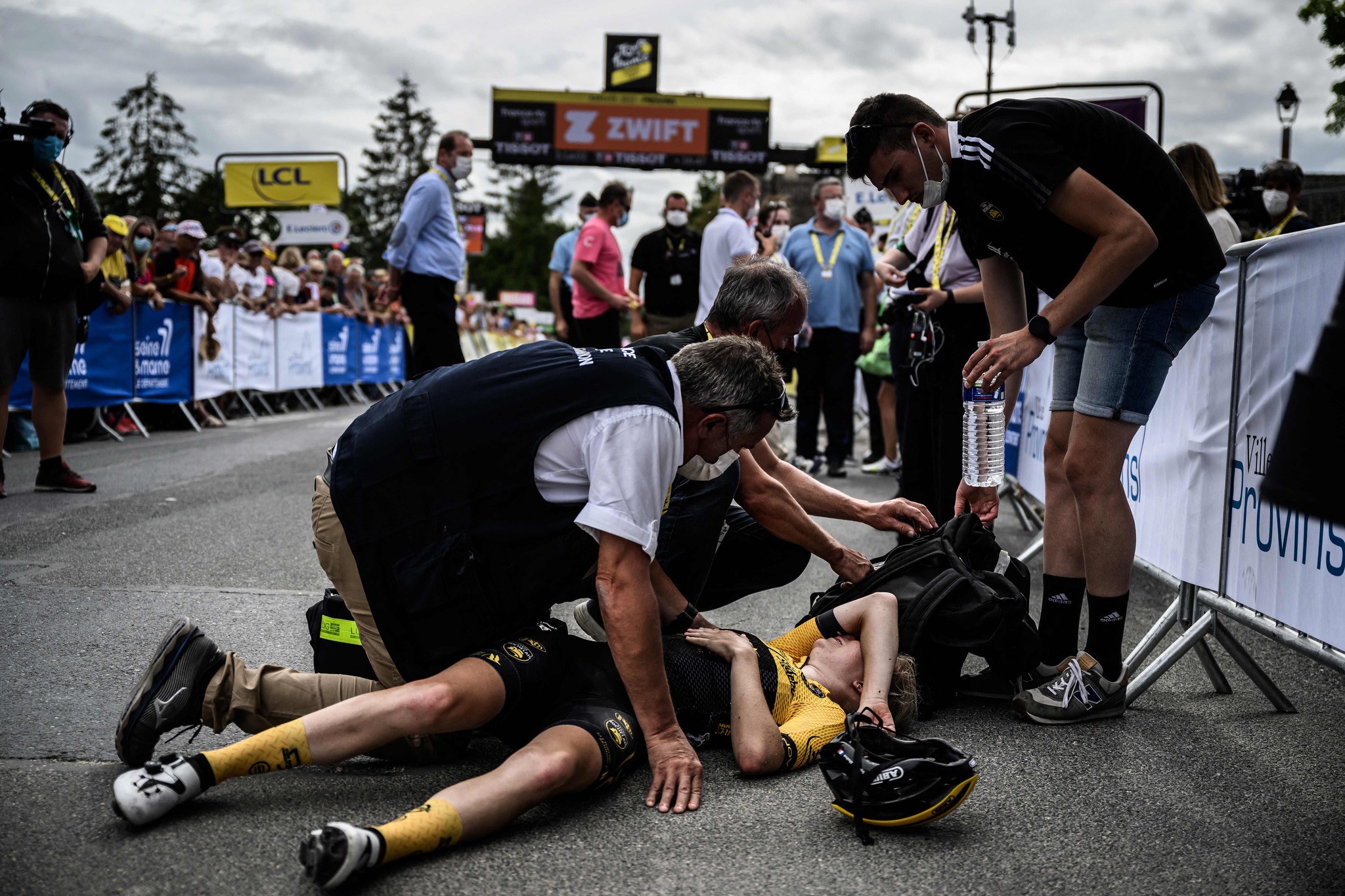 Crashs en série Sur le Tour de France, plus dure est la chute 24 heures