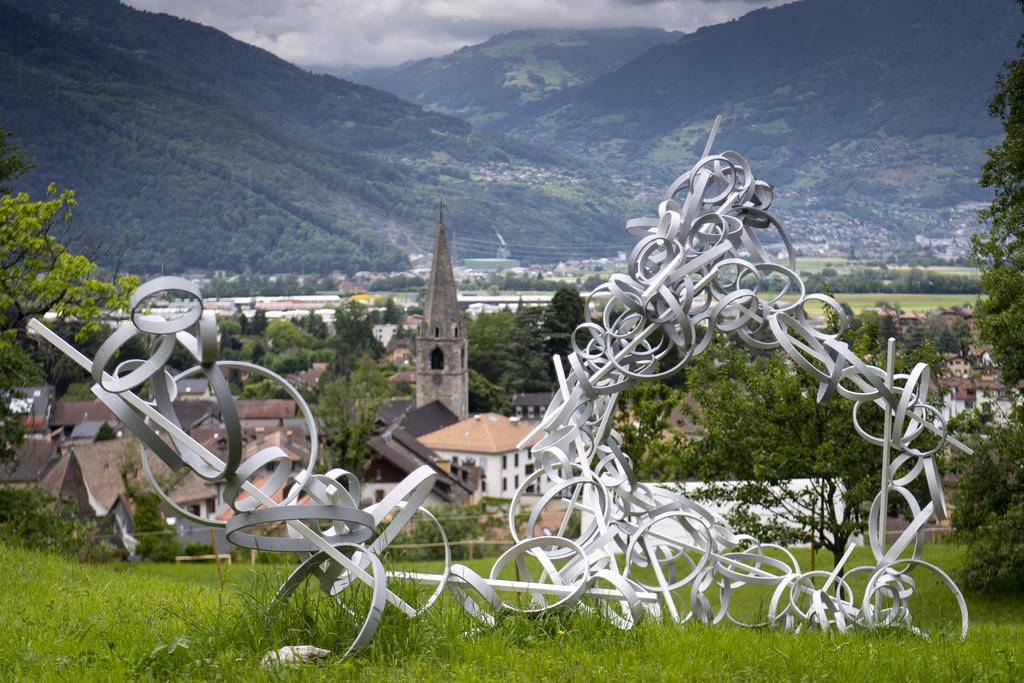 L’exposition mêlait les oeuvres d’artistes aux modes d’expression fort différents.