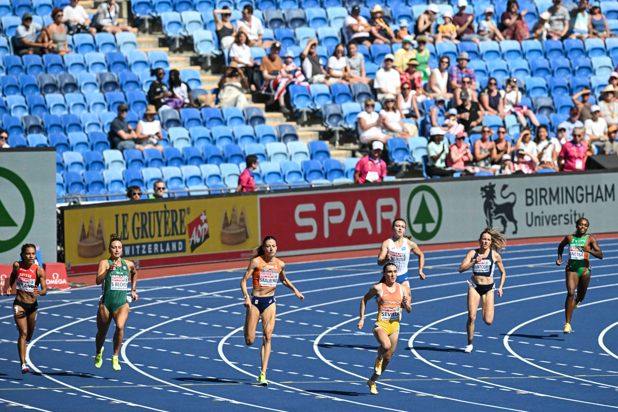 Européens d’athlétisme: À Birmingham, une fête du sport qui sonne creux