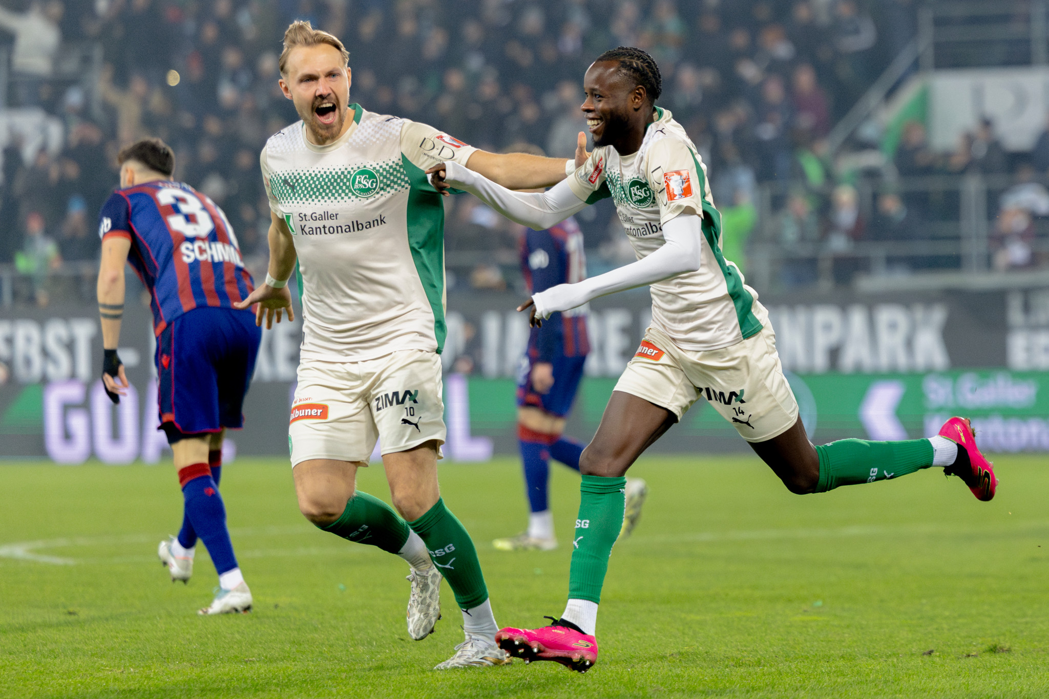 St Gallen shocks Basel late