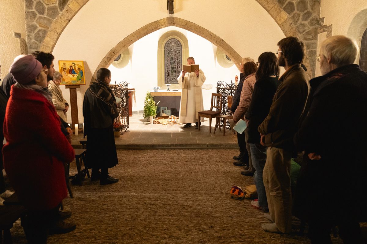 07.01.24. Jongny. Le monastère des clarisses de Jongny fermera ses portes le 12 janvier. Dernière messe ce dimanche pour dire au revoir et retour sur l'histoire de ce lieu pas si vieux (années 1970)
©Laurent de Senarclens/ 24 Heures indépendant.