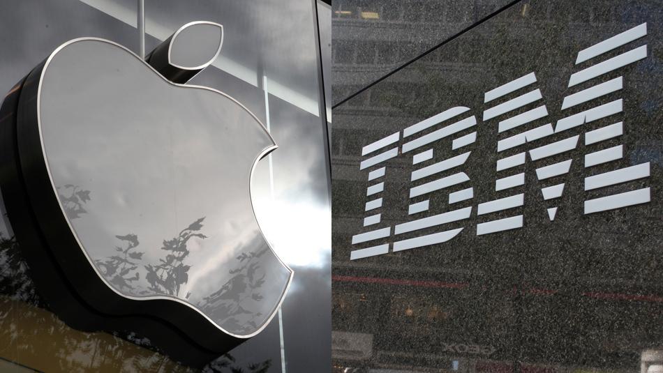 Die Erzfeinde Apple und IBM nähern sich an.