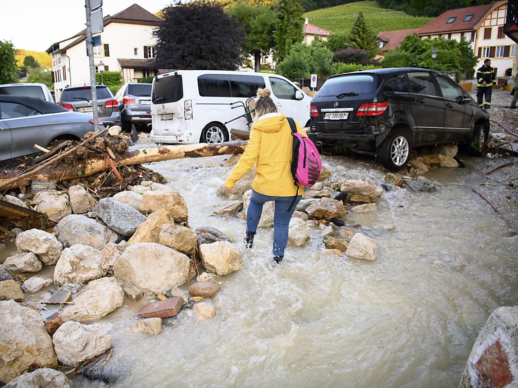 L’orage à Cressier fut d’une rare violence.