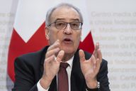 Handelskonflikt: Bundesrat Parmelin spricht mit dem US-Handelsbeauftragten