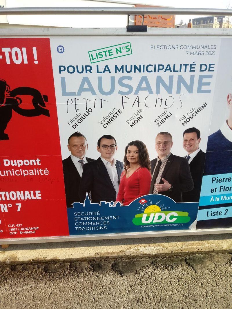 L’UDC porte plainte contre un ancien cadre des Jeunes socialistes