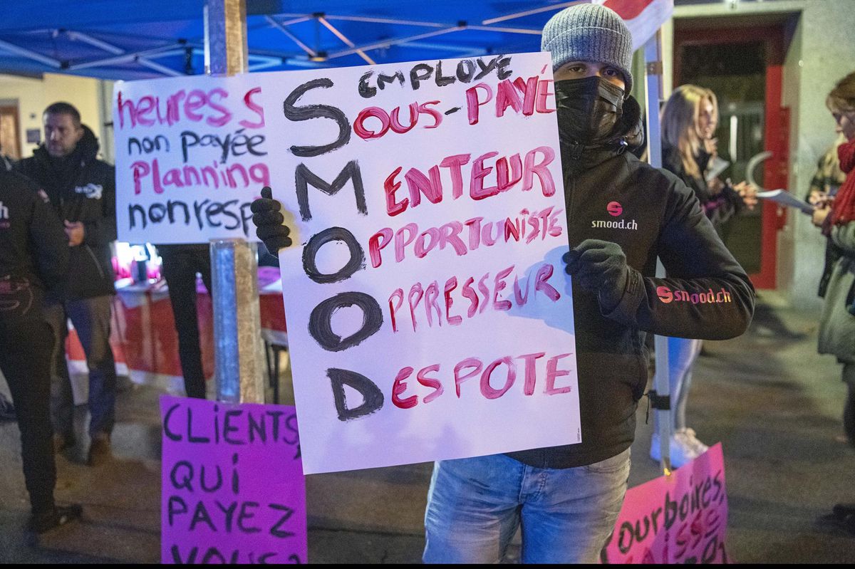Le personnel de Smood à Yverdon débraye depuis le 2 novembre pour exiger des meilleurs conditions de travail.