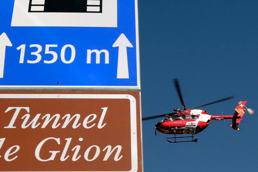 Elle fait un malaise, le tunnel de Glion ferme