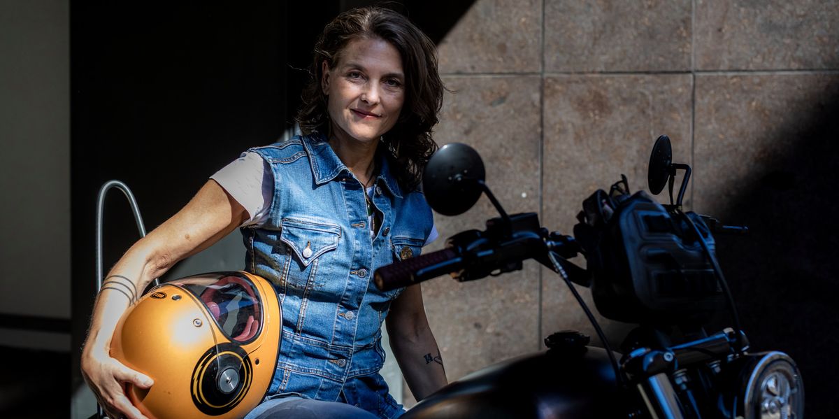 Biker-Days-in-Basel-Manche-M-nner-sagen-Motorradfahren-sei-nichts-f-r-ihre-Frauen-Ich-meine-hallo-