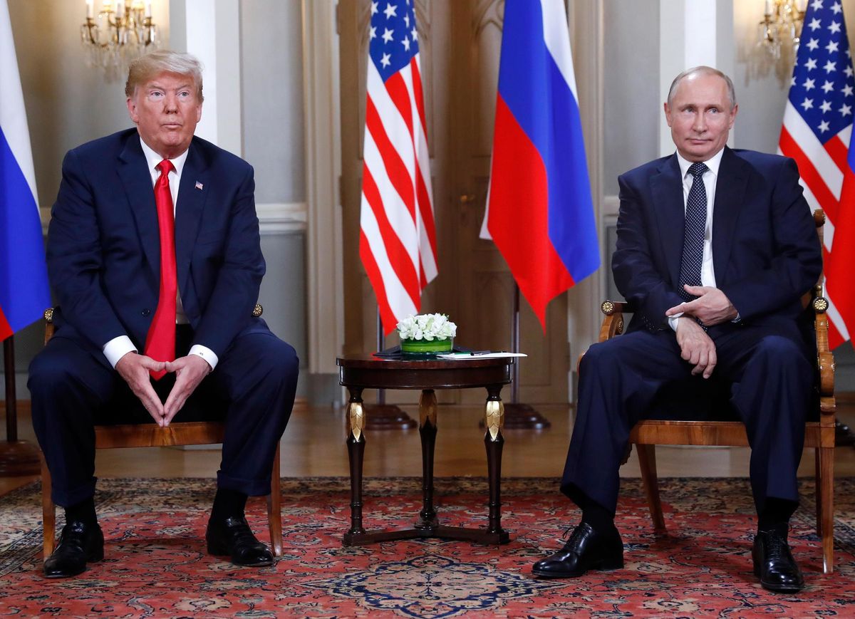 A Helsinki le 16 juillet 2018, l’ancien président des Etats-Unis Donald Trump n’avait pas osé confronter publiquement Vladimir Poutine à propos de l’ingérence russe dans l’élection présidentielle de 2016. 