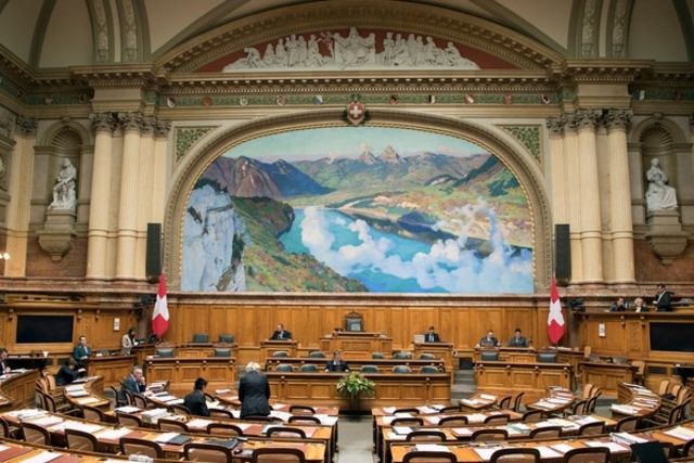 Le Conseil national. Photo d'illustration.