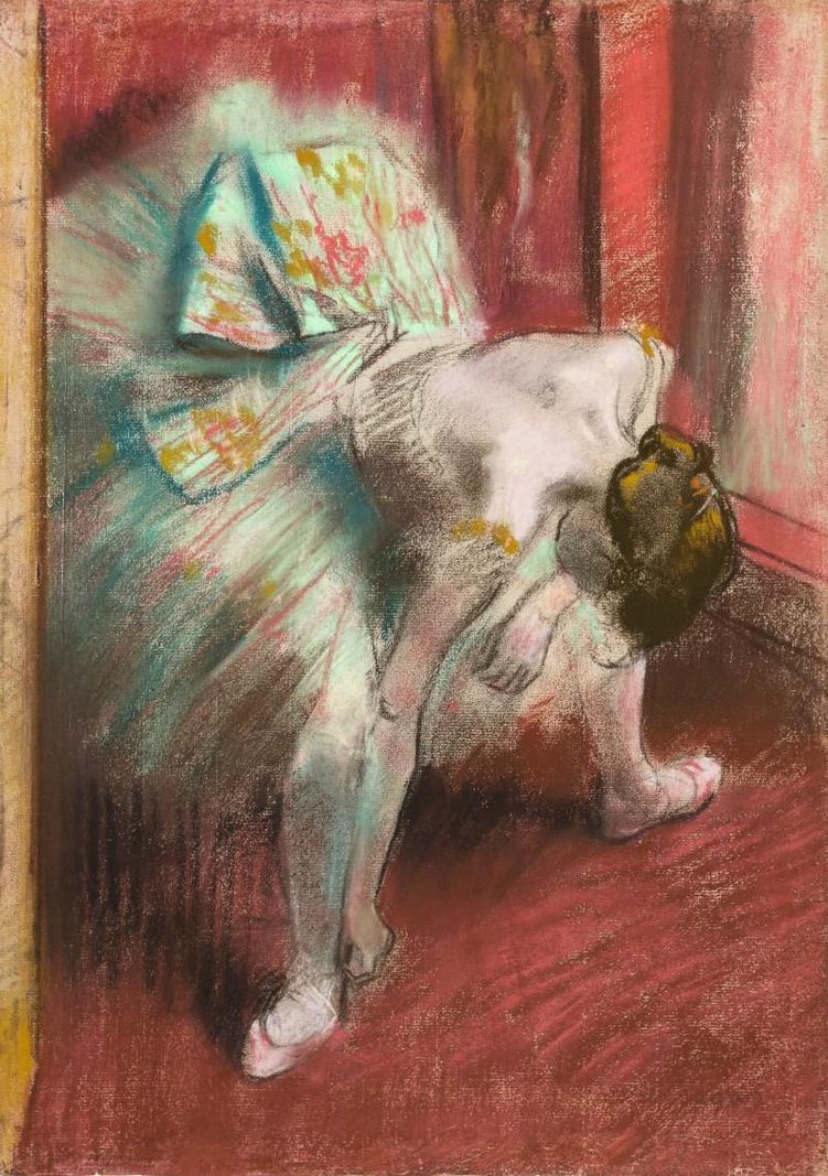 Ce pastel de Degas ne fut pas exposé en public depuis 1970.