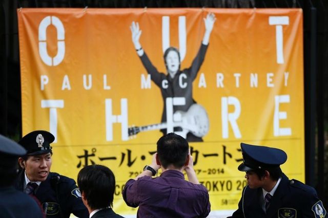 Paul McCartney avait déjà dû annuler le week-end dernier son concert au Stade National de Tokyo.